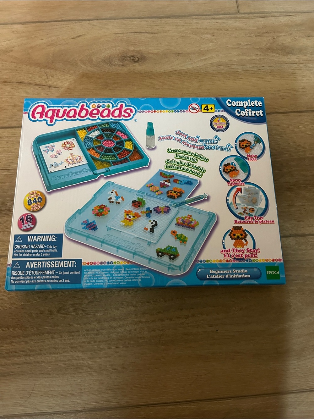 Aqua beads kids crafts fine motor
